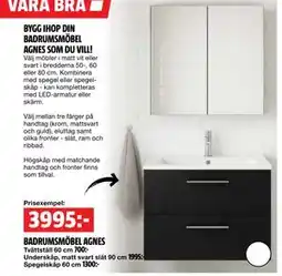 Bauhaus BYGG IHOP DIN BADRUMSMÖBEL AGNES SOM DU VILL!, SEK 3995 erbjuda