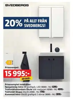 Bauhaus 20% PÅ ALLT FRÅN SVEDBERGS!, SEK 15995 erbjuda