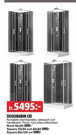 Bauhaus DUSCHKABIN CIO erbjuda