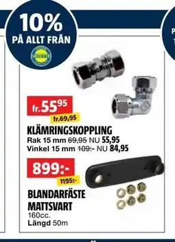Bauhaus 10% PÅ ALLT FRÅN VATETTE erbjuda