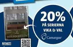 Bauhaus 20% PÅ SERIERNA VIKA & VAL erbjuda