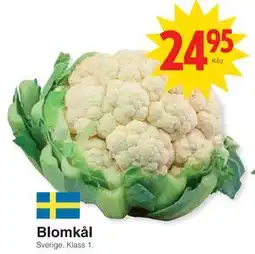 Matöppet Blomkål, SEK 24.95 erbjuda