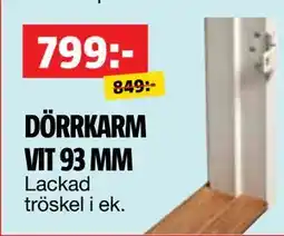 Bauhaus DÖRRKARM VIT 93 MM, SEK 799 erbjuda