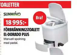Bauhaus FÖRBRÄNNINGSTOALETT EL-DORADO PLUS, SEK 18995 erbjuda