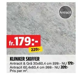Bauhaus KLINKER SKIFFER erbjuda