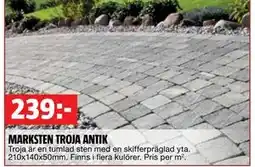 Bauhaus MARKSTEN TROJA ANTIK, SEK 239 erbjuda