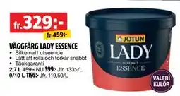Bauhaus VÄGGFÄRG LADY ESSENCE erbjuda