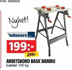 Bauhaus ARBETSBORD BASIC BAMBU, SEK 199 erbjuda