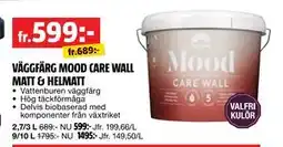Bauhaus VÄGGFÄRG MOOD CARE WALL MATT & HELMATT erbjuda