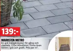 Bauhaus MARKSTEN METRO, SEK 139 erbjuda