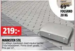 Bauhaus MARKSTEN STIL, SEK 219 erbjuda