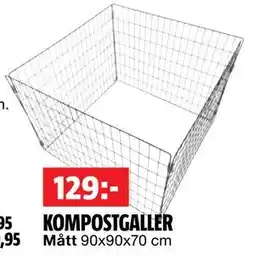 Bauhaus KOMPOSTGALLER, SEK 129 erbjuda