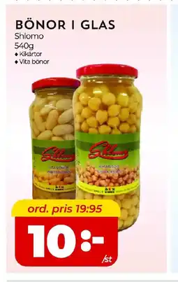 Matrix Butikerna Shlomo Bönor i glas erbjuda