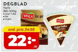 Matrix Butikerna Yayla Degblad erbjuda