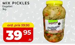 Matrix Butikerna Dogaltad Mix pickles erbjuda