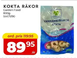 Matrix Butikerna Garden Food Kokta räkor erbjuda