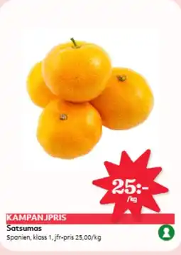Hemköp Satsumas erbjuda