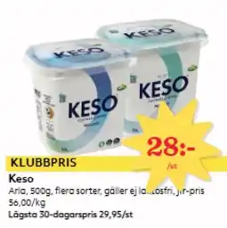 Hemköp Arla Keso erbjuda
