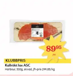 Hemköp Kallrökt lax ASC erbjuda