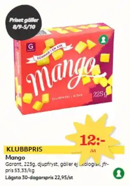 Hemköp Mango Garant erbjuda