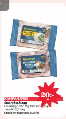 Hemköp Lönneberga Smörgåspålägg erbjuda