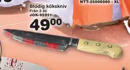 Lekextra Blodig kökskniv, SEK 49 erbjuda