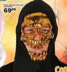 Lekextra Mask gyllene monster, SEK 69 erbjuda