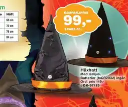 Lekextra Häxhatt, SEK 99 erbjuda