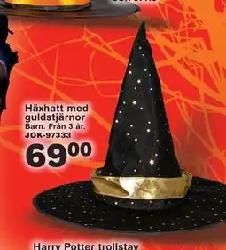 Lekextra Häxhatt med guldstjärnor, SEK 69 erbjuda