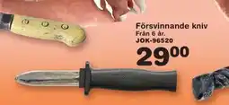 Lekextra Försvinnande kniv, SEK 29 erbjuda