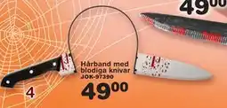 Lekextra Hårband med blodiga knivar, SEK 49 erbjuda
