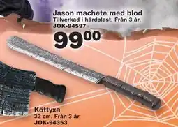 Lekextra Jason machete med blod, SEK 99 erbjuda