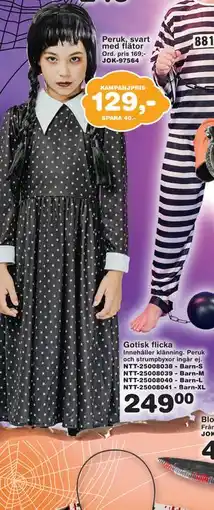 Lekextra Gotisk flicka, SEK 249 erbjuda