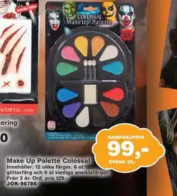 Lekextra Make Up Palette Colossal, SEK 99 erbjuda