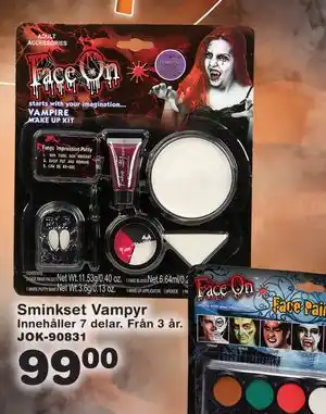 Lekextra Sminkset Vampyr, SEK 99 erbjuda