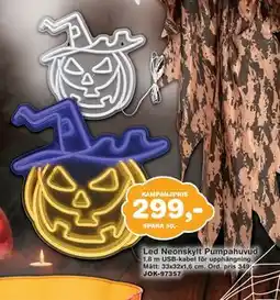 Lekextra Led Neonskylt Pumpahuvud, SEK 299 erbjuda