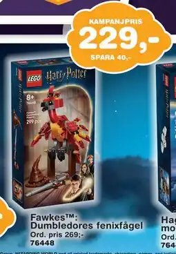 Lekextra Fawkes : Dumbledores fenixfågel, SEK 229 erbjuda