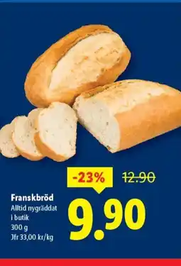 Lidl Franskbröd erbjuda