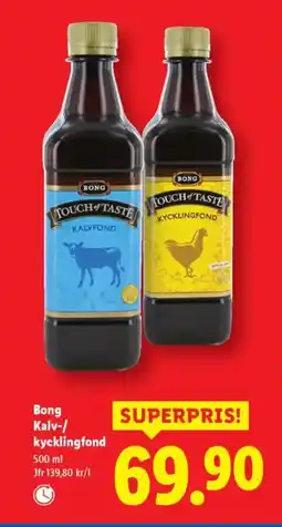 Lidl Bong Kalv-/ kycklingfond erbjuda