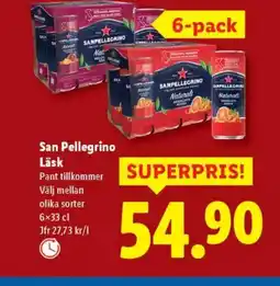 Lidl San Pellegrino Läsk erbjuda