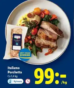 Lidl ITALIAMO Porchetta erbjuda