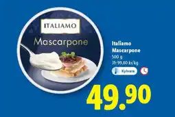Lidl ITALIAMO Mascarpone erbjuda