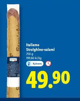 Lidl ITALIAMO Strolghino-salami erbjuda
