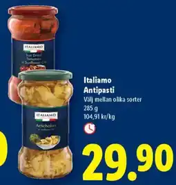 Lidl ITALIAMO Antipasti erbjuda