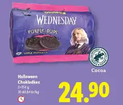 Lidl Halloween Chokladkex erbjuda