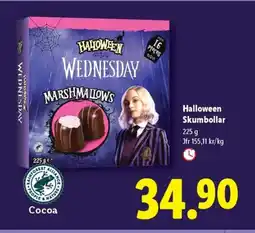 Lidl Halloween Skumbollar erbjuda