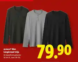 Lidl Esmara® Men Långärmad tröja erbjuda