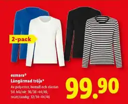 Lidl EsmaraⓇ Långärmad tröja erbjuda