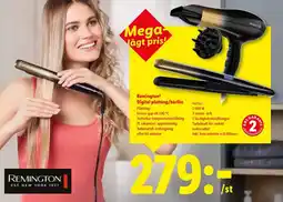 Lidl REMINGTON Digital plattång/hårfön erbjuda