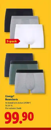 Lidl Livergy® Boxershorts erbjuda
